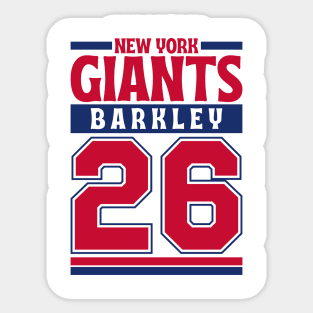 New York Giants Barkley 26 Edition 3 Sticker